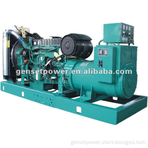 68kw to 500kw Volvo Open Type Generator